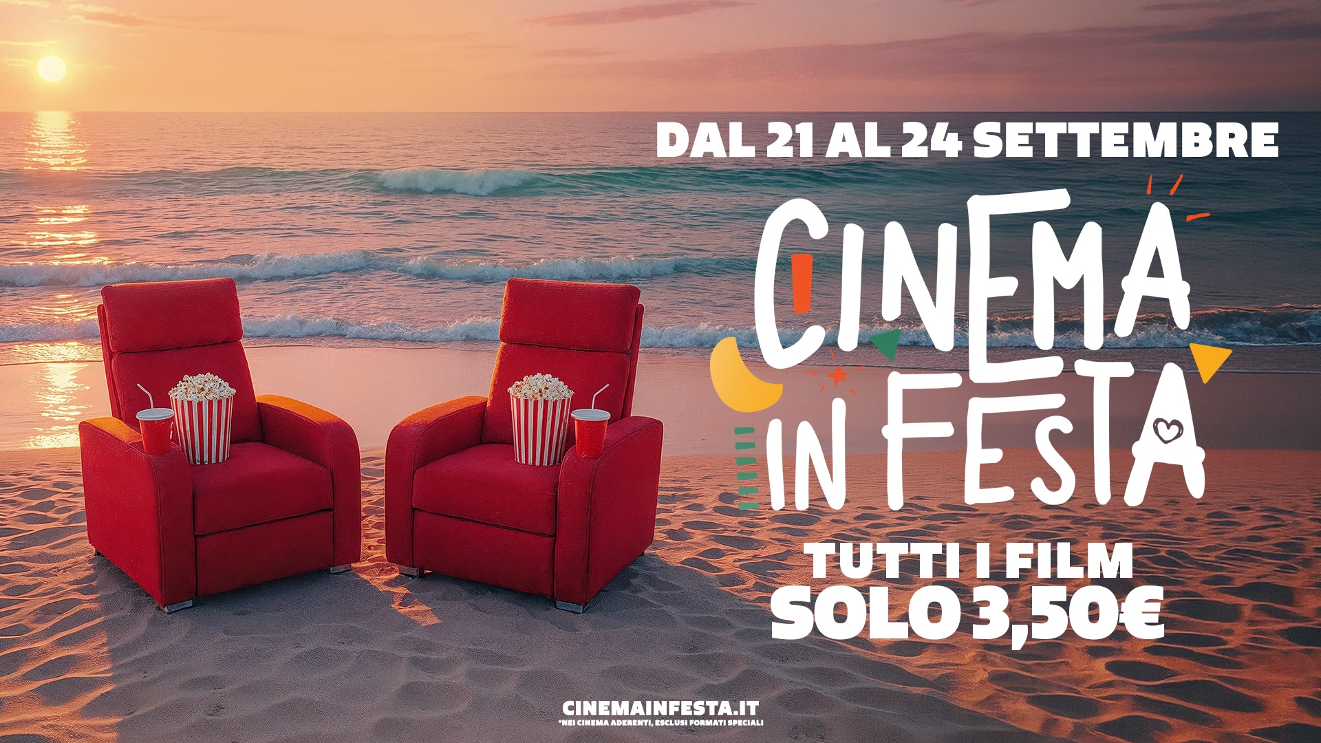 Cinema in Festa settembre 2026: quali film vedere?